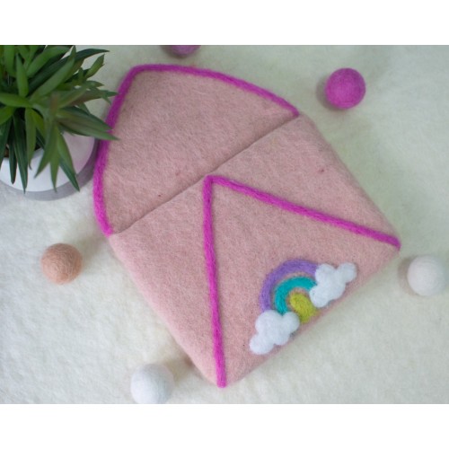 12cm Holiday Pretty Felt Envelopes