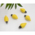 6-7cm Felt Christmas Light Bulb
