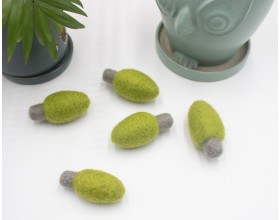 Wool Felt Christmas Lightbulb