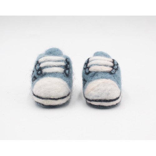 8cm Felt Miniature Baby Shoe