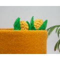 6.5cm Stitch Felted Corn