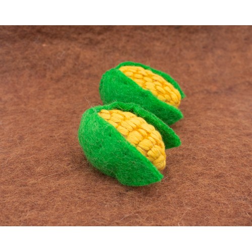 6.5cm Stitch Felted Corn