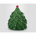 Christmas Tree Felt Cat House