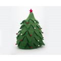 Christmas Tree Felt Cat House