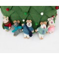 Felt Christmas Mouse
