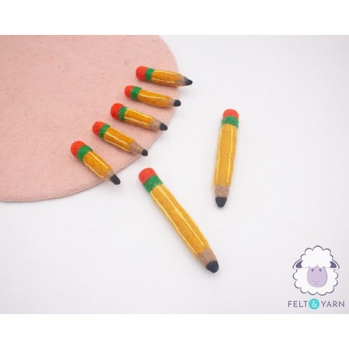 7cm, 12cm Needle Felted Pencil
