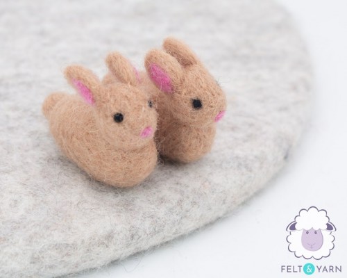 6cm Felt Bunny