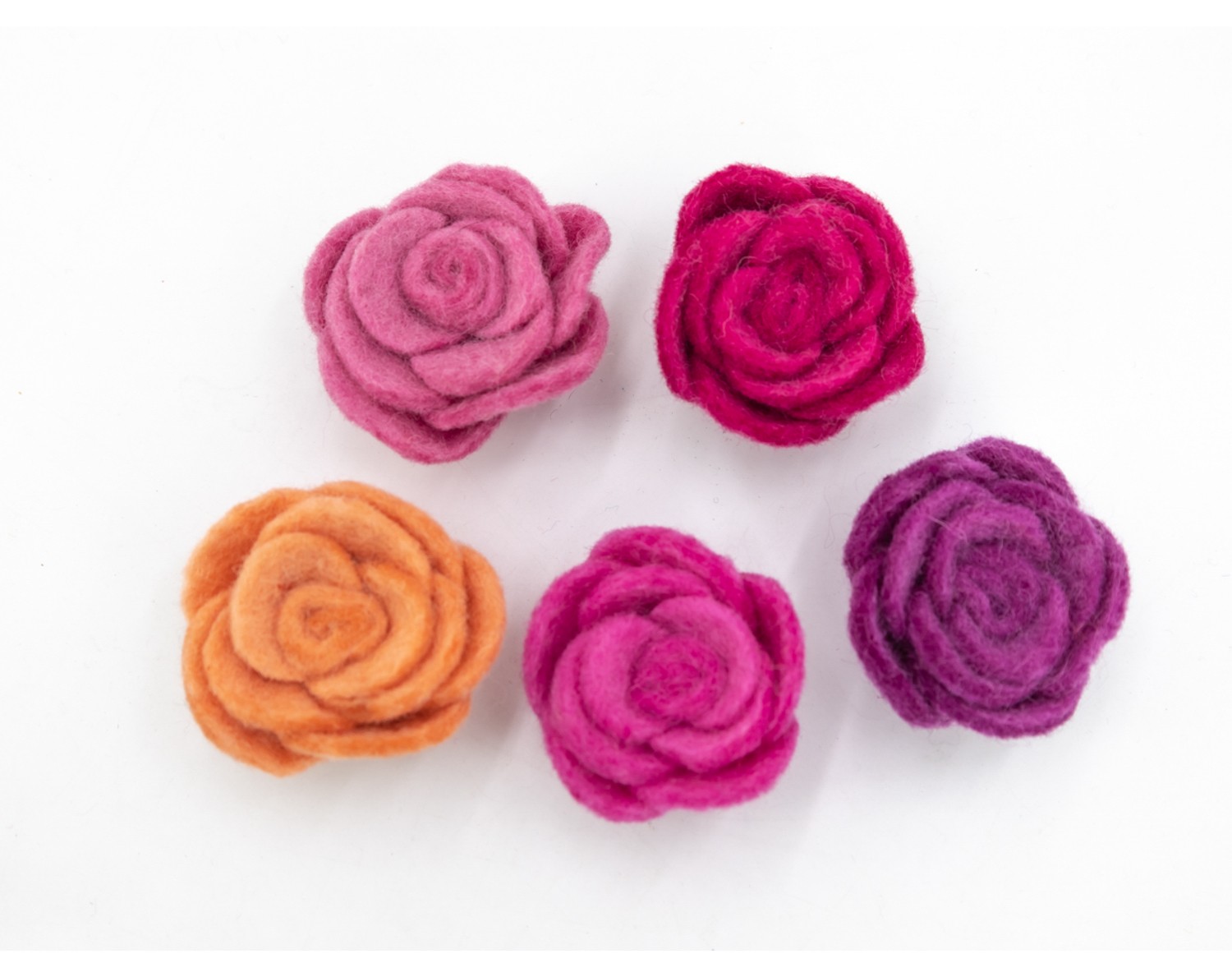 FNY 9cm Felt Flower Brooch