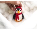 8-9cm Multicolor Scarfed Felt Penguins