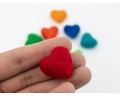 2-3cm Mini Felt Heart