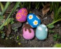 Embroidery Design Needle Felted Easter Eggs