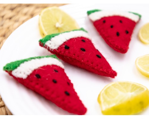 6cm Wool Felt Watermelon