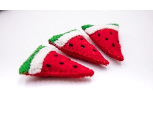 6cm Wool Felt Watermelon