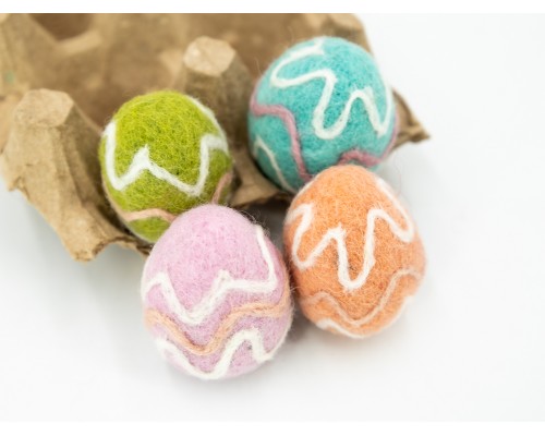 4cm Zigzag Easter Egg