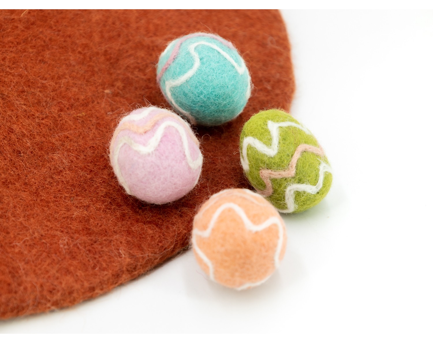 Zig Zag Easter Egg Custom Name Cotton Drawstring Bag