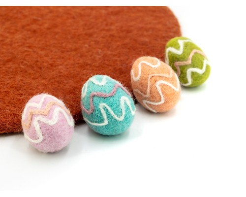 4cm Zigzag Easter Egg