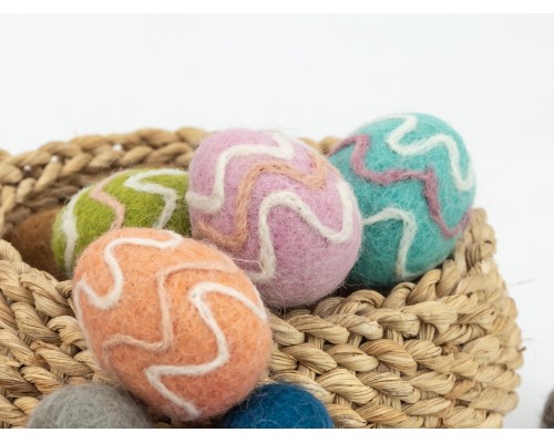 4cm Zigzag Easter Egg