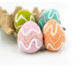 6 cm Zigzag Easter Egg