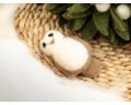 8cm Cute Needle Felted Owl