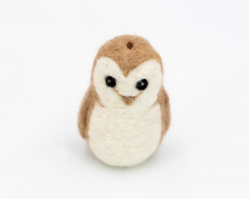 8cm Cute Needle Felted Owl