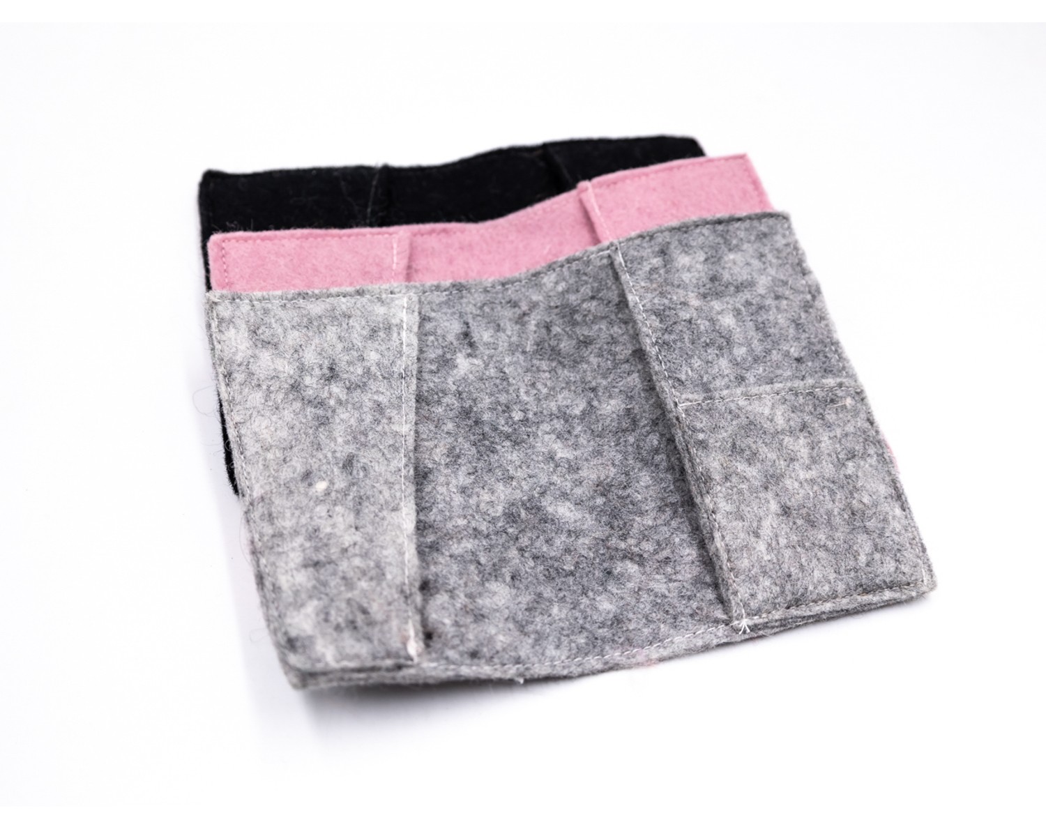 Handmade Wool Felt Passport Cover Felt and Yarn