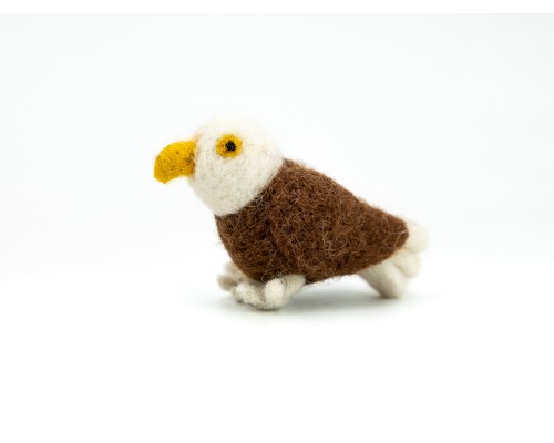 7cm Needle Felted Eagle