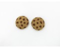 5cm Felt Chocolate Chip Cookie