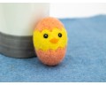 Needle Felted Chick in Egg