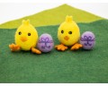 Needle Felted Chick with Egg