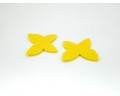 8cm Felt Sheet Plain Butterfly
