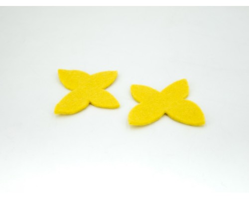 8cm Felt Sheet Plain Butterfly