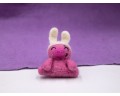 5cm Bunny Ear Felt Pig