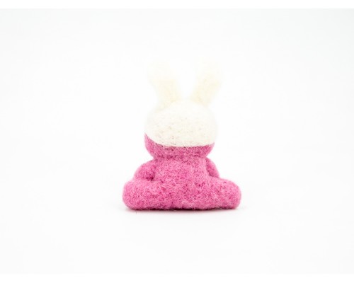 5cm Bunny Ear Felt Pig