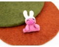 5cm Bunny Ear Felt Pig
