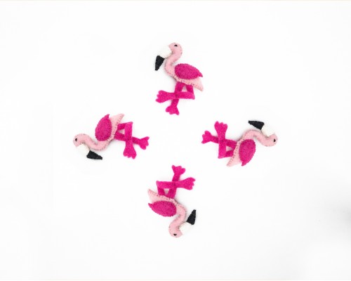 11cm Stitch Felt Flamingo