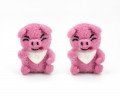 8cm Needle Felt Pig With Napkin