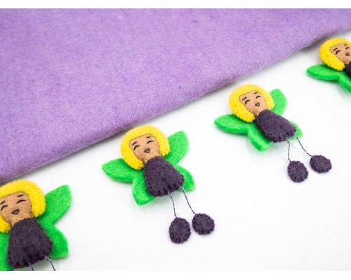 Felt Stitched Fairy Doll