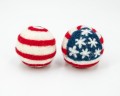 4cm Felt Baubles - 4th of July