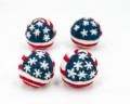 4cm Felt Baubles - 4th of July