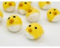 Felt Mini Chick Head Easter Ornament