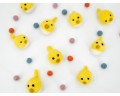 Felt Mini Chick Head Easter Ornament Felt Mini Chick Head Easter Ornament