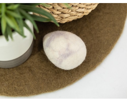 6cm Felted Tie-Dye Easter Egg