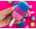 8cm Wool Felt Cotton Candy