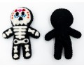 13cm Coco Wool Felt Skeleton