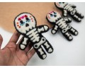 13cm Coco Wool Felt Skeleton