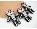 13cm Coco Wool Felt Skeleton