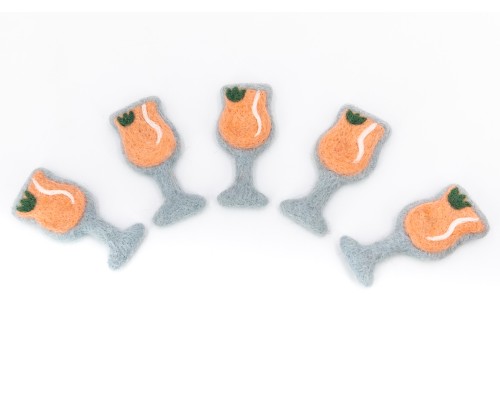 7cm Felt Cocktail