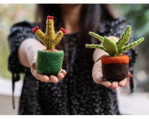 Felt Succulent