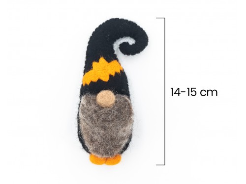 Wool Felt Halloween Gnomes