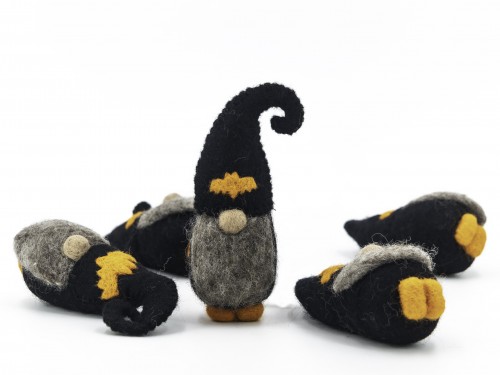 Wool Felt Halloween Gnomes